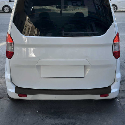 2014-2023 Ford Transit Tourneo Courier Ladekantenschutz Stoßstangenschutz Schwarz