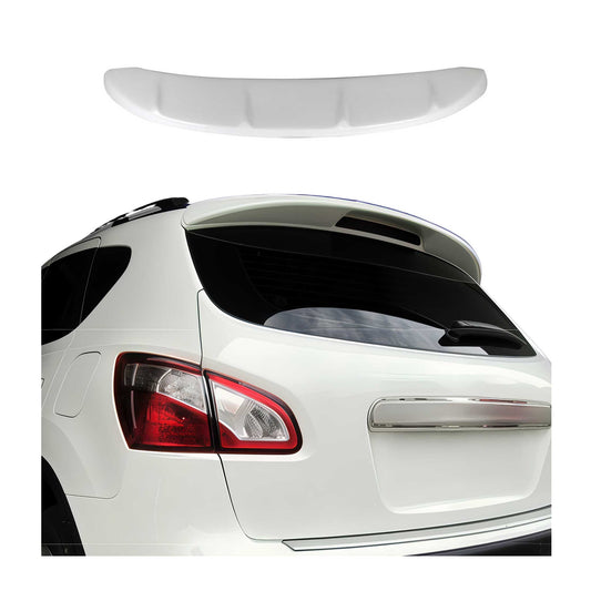 Eleron spate, aripă spate, bordură spate pentru Nissan Qashqai J10 2006-2014, ABS alb, 1 bucată