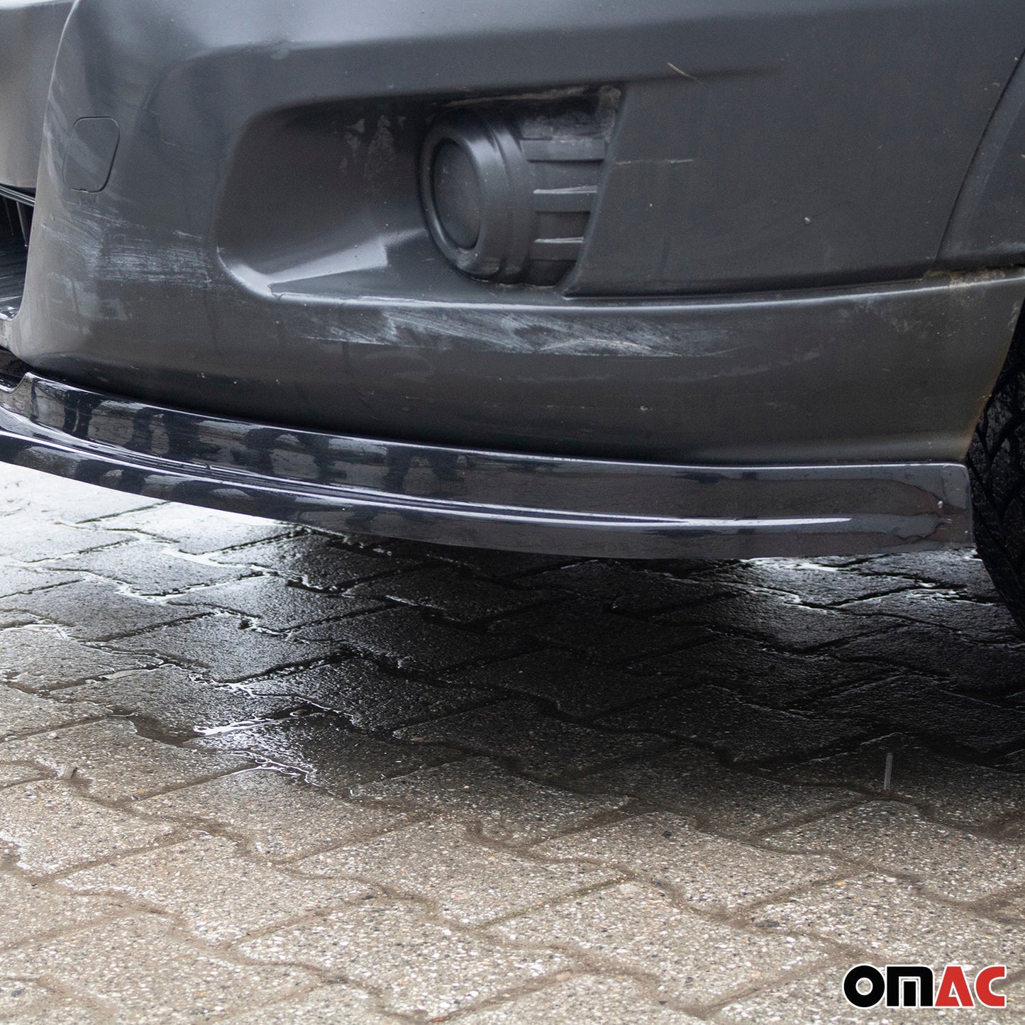 Frontspoiler Lippe Stoßstange Splitter für Ford Transit 2015-2019 ABS Schwarz