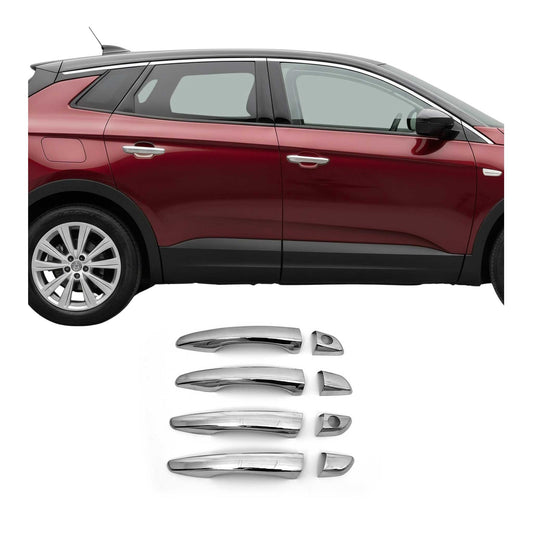 Türgriff Blende für Peugeot Rifter / Partner 2018-2024 4Tür H2 Edelstahl 8x