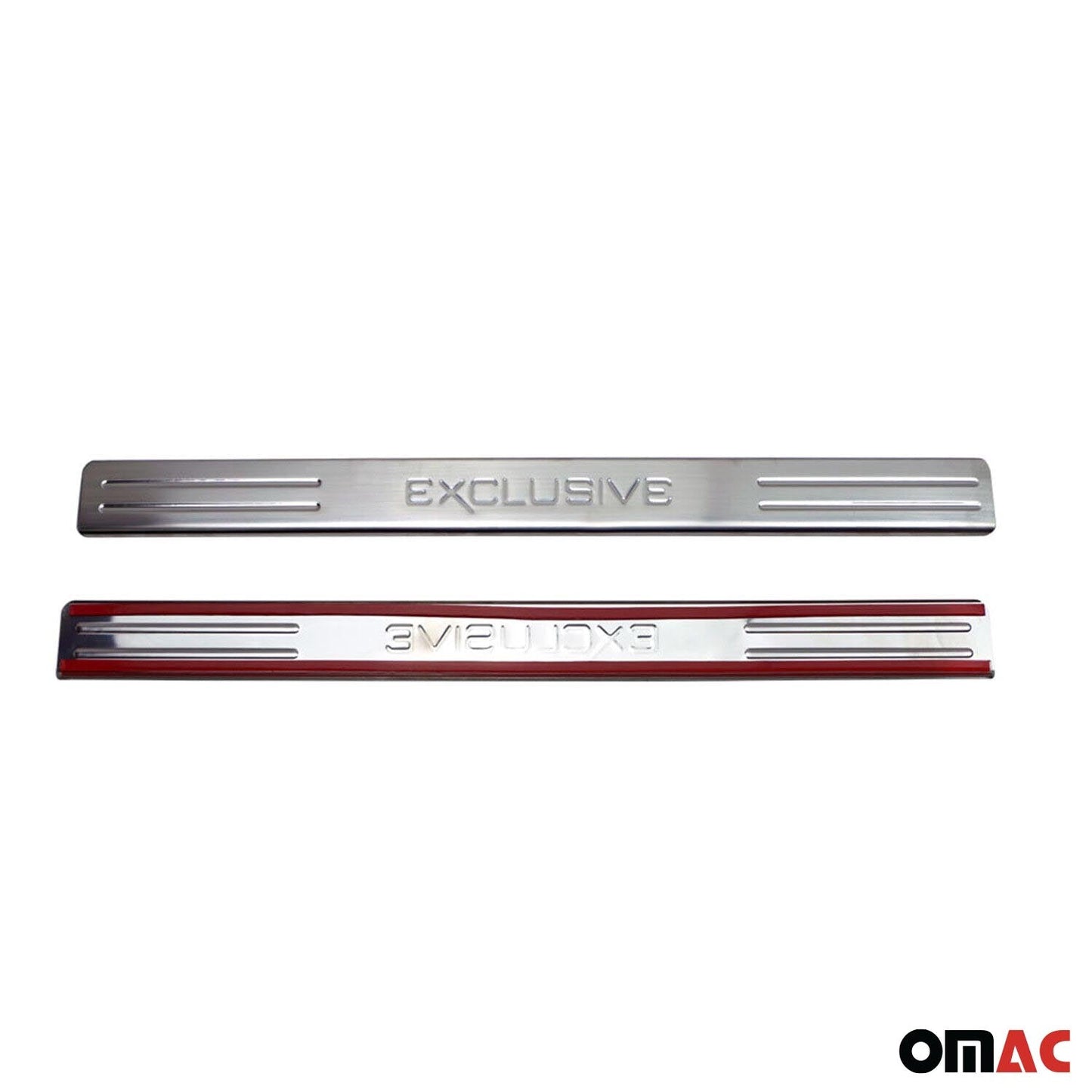 Einstiegsleisten Lackschutz Türschweller Exclusive Chrom Edelstahl 2 tlg