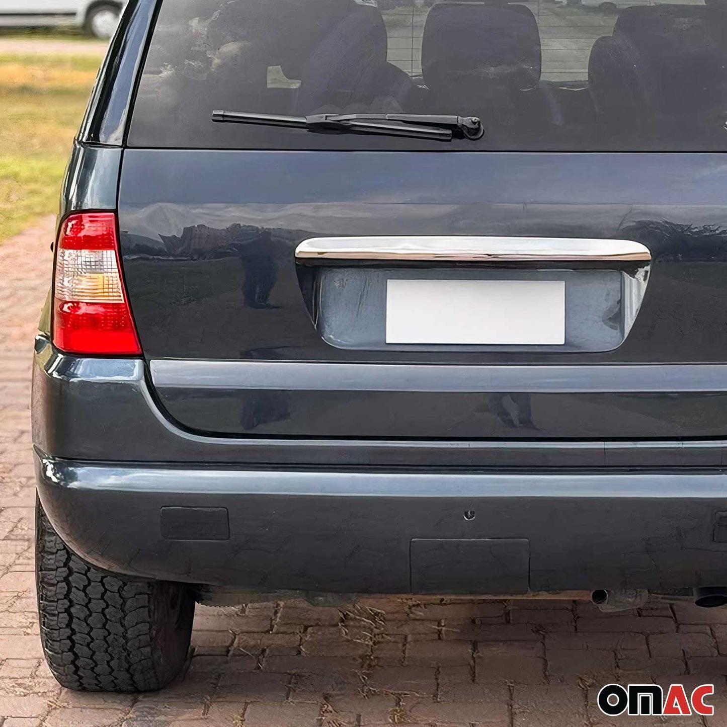 Heckklappe Kofferraumöffner Griff für Mercedes ML W163 1998-2005 Edelstahl Chrom