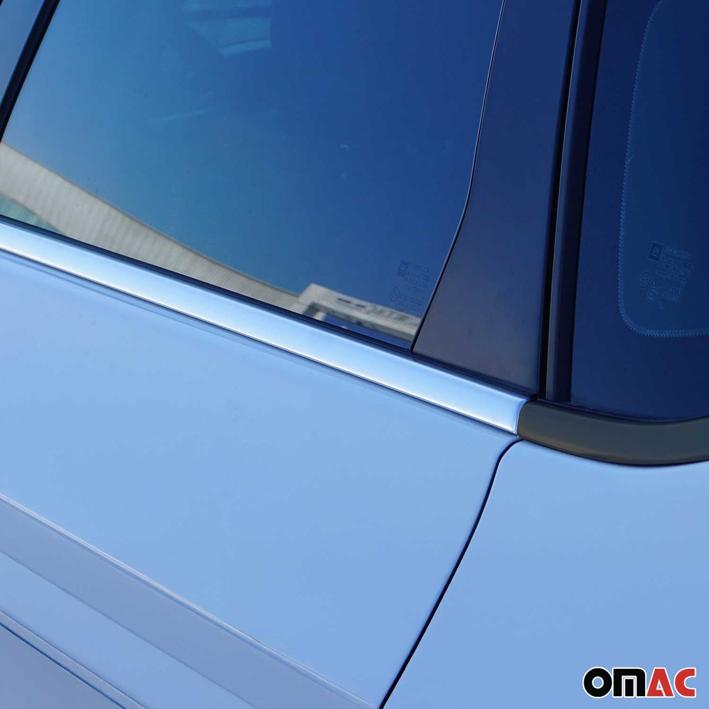 Fensterleisten Zierleisten für Opel Astra H Stufenheck 2009-2013 Edelstahl 4tlg