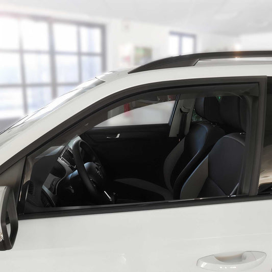 Windabweiser Regenabweiser für Skoda Fabia 2014-2020 Dunkel Acryl 2tlg