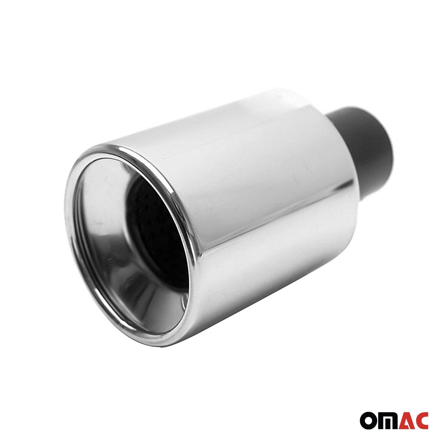 Ornamente eșapament pentru Mercedes Clasa C 2007-2025, oțel inoxidabil, cromat, 1 buc.