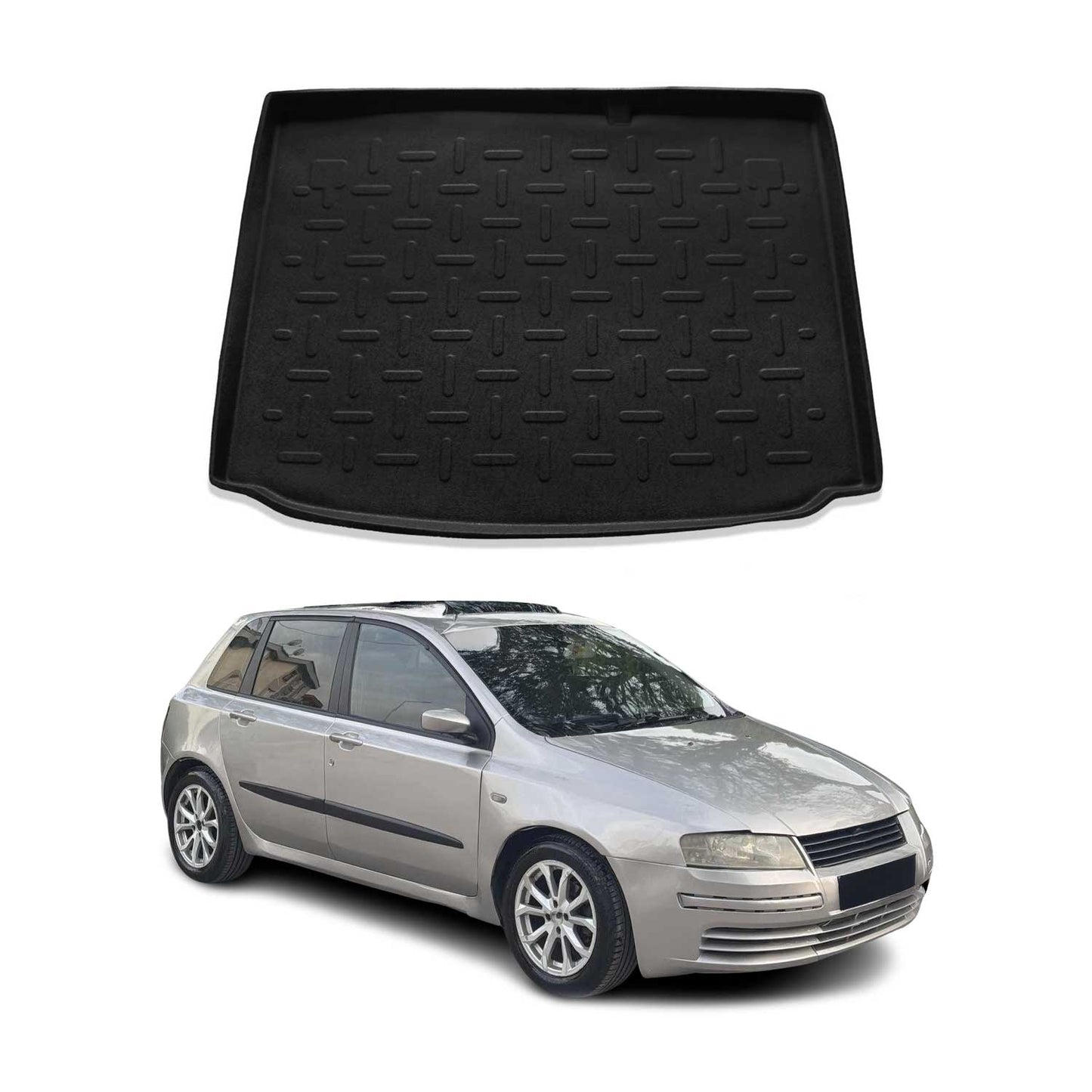 Kofferraumwanne Laderaumwanne für Fiat Stilo 2001-2007 Schrägheck 5tür Gummi TPE