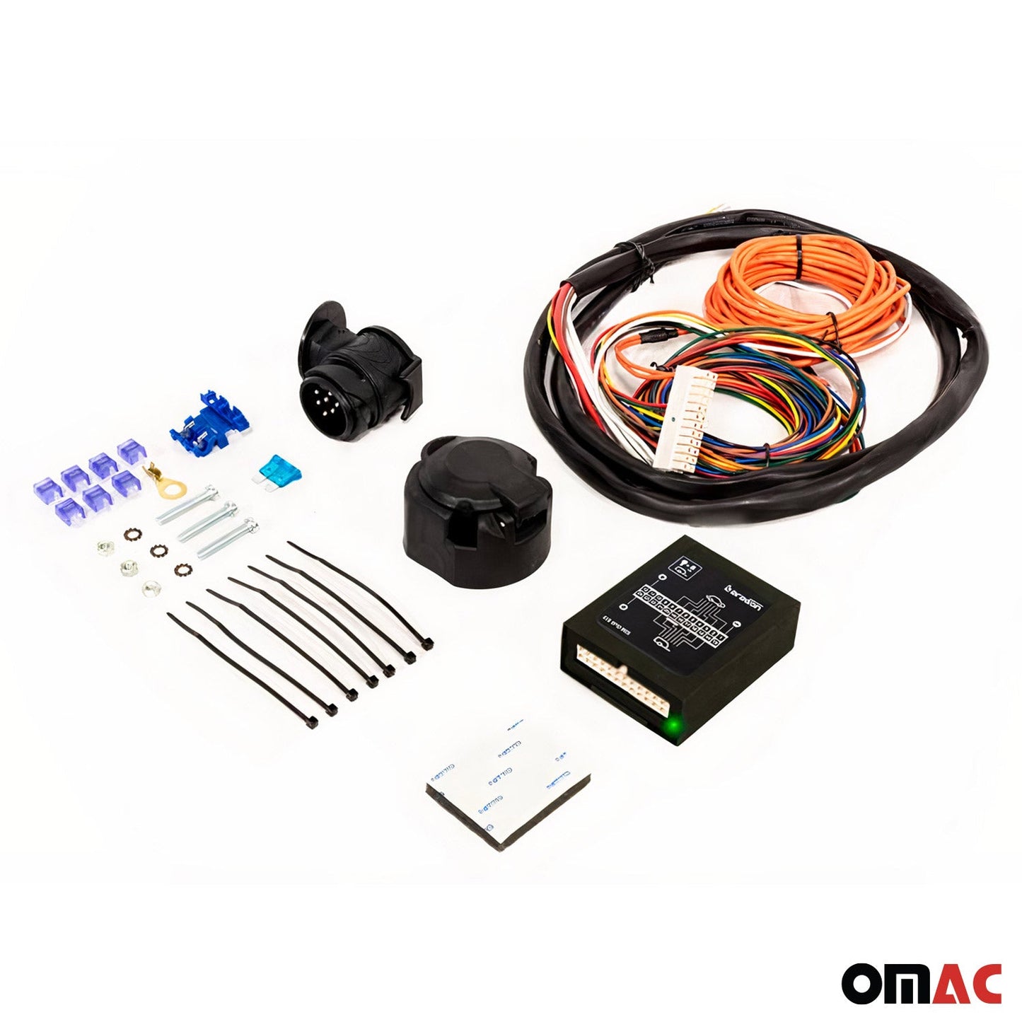 Aragon Anhängerkupplung E-Satz 13pin für Fiat Panda Hybrid 2021-2025 ABE