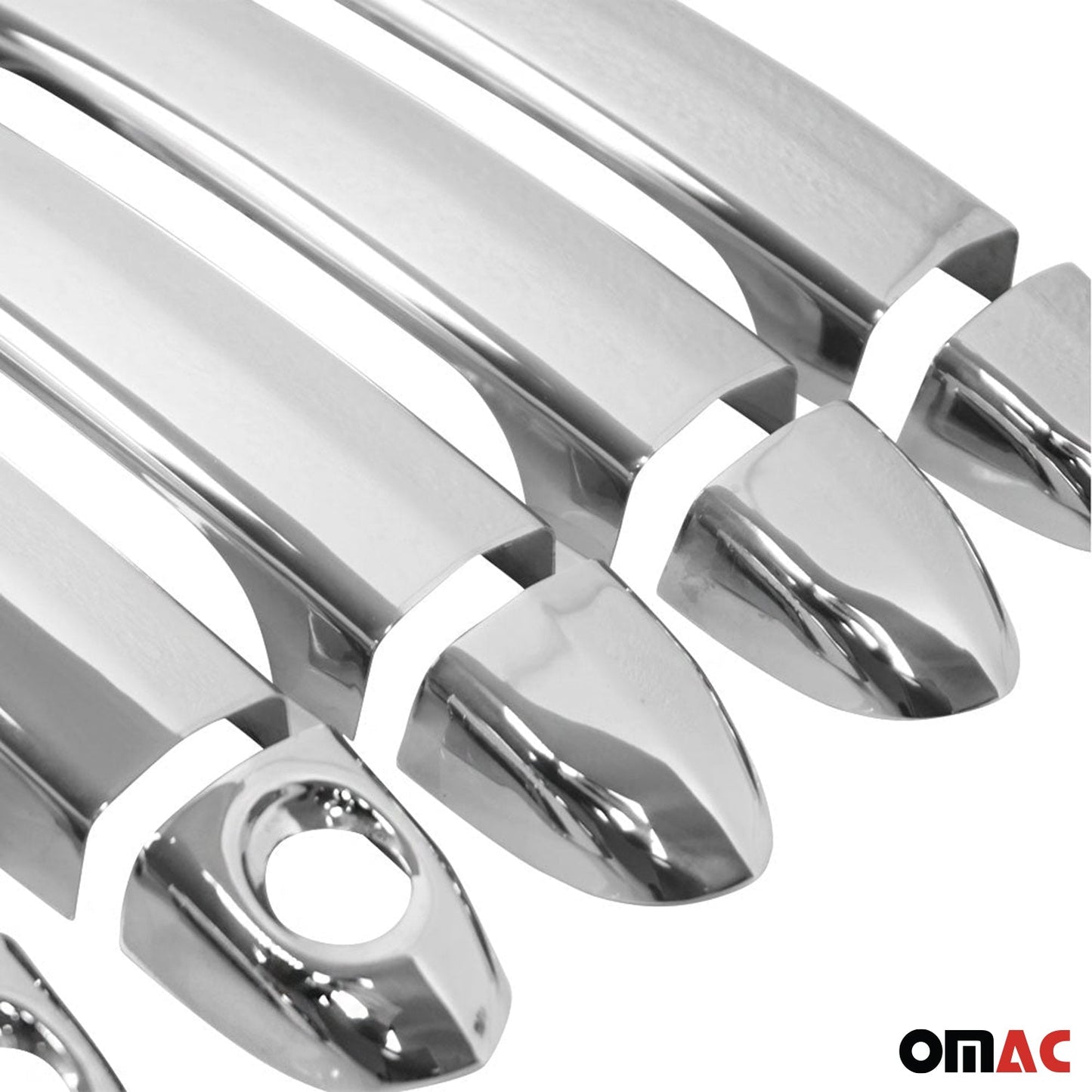 Türgriff Blende Türgriffkappen für VW Crafter 2017-2025 5-Tür Edelstahl 10x