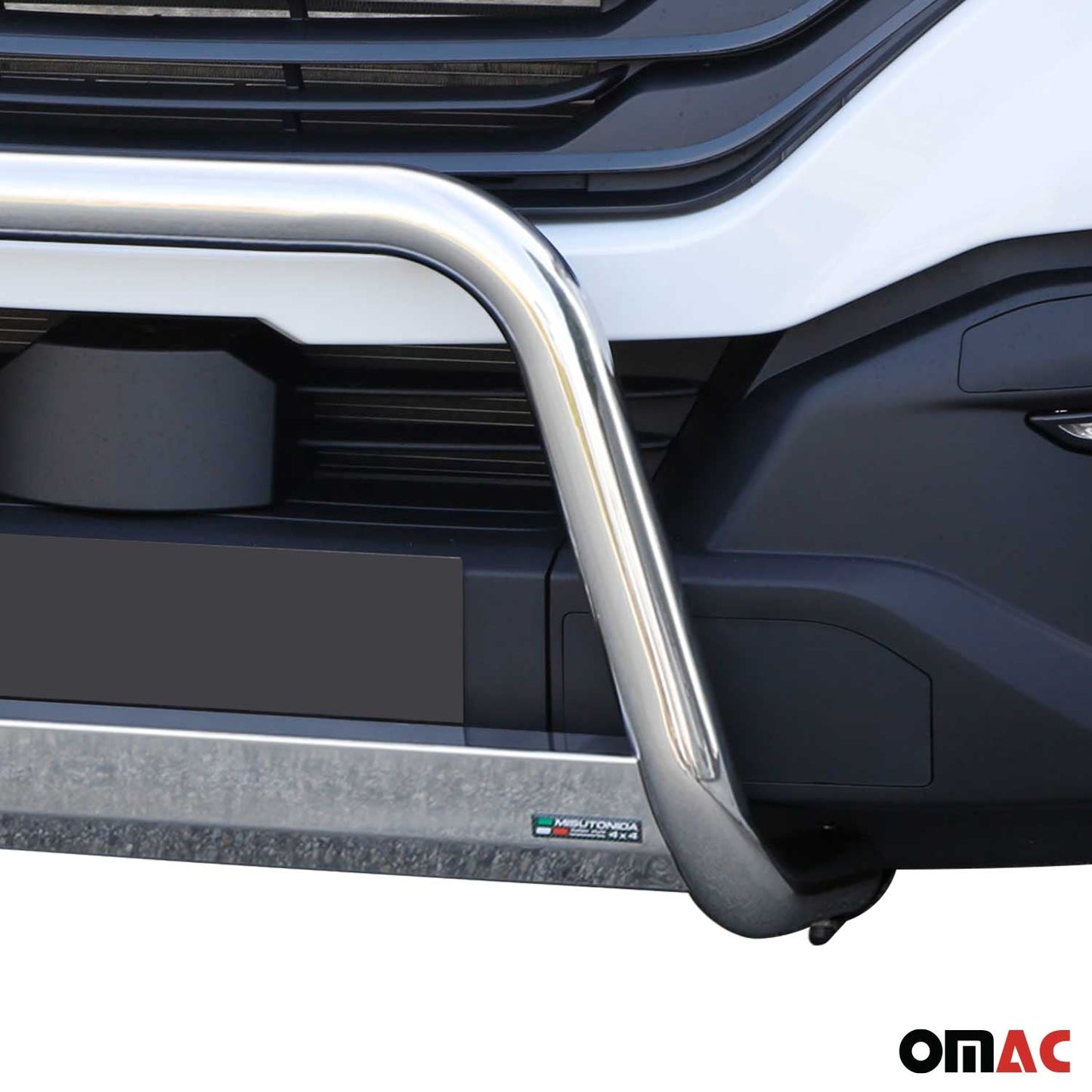 Frontbügel Frontschutzbügel für Iveco Daily ab 2025 ø63mm Stahl Silber Schutz