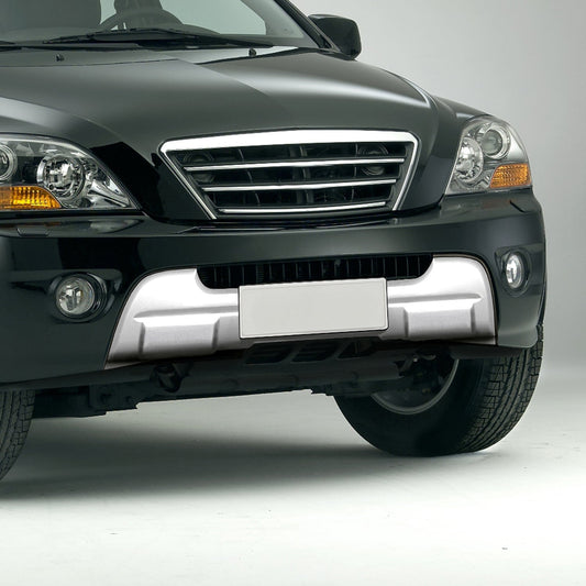 Set bara de protecție și difuzor spate pentru Kia Sorento 2007-2008 argintiu, 2 bucăți