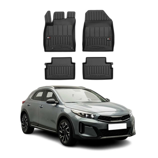 Covorașe auto Kia XCeed 2019-2025, TPE, negre, 4 buc.