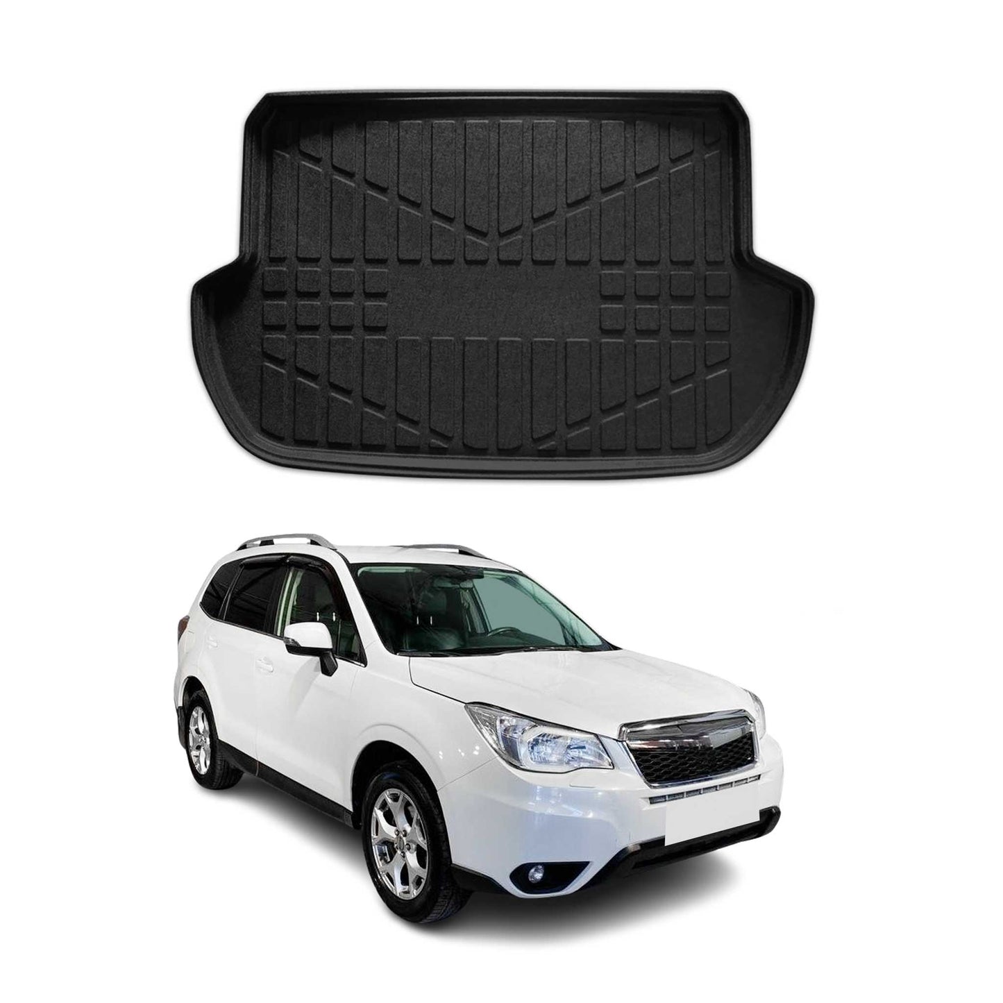Protecție portbagaj/căptușeală marfă pentru Subaru Forester 2014-2018, cauciuc TPE, negru