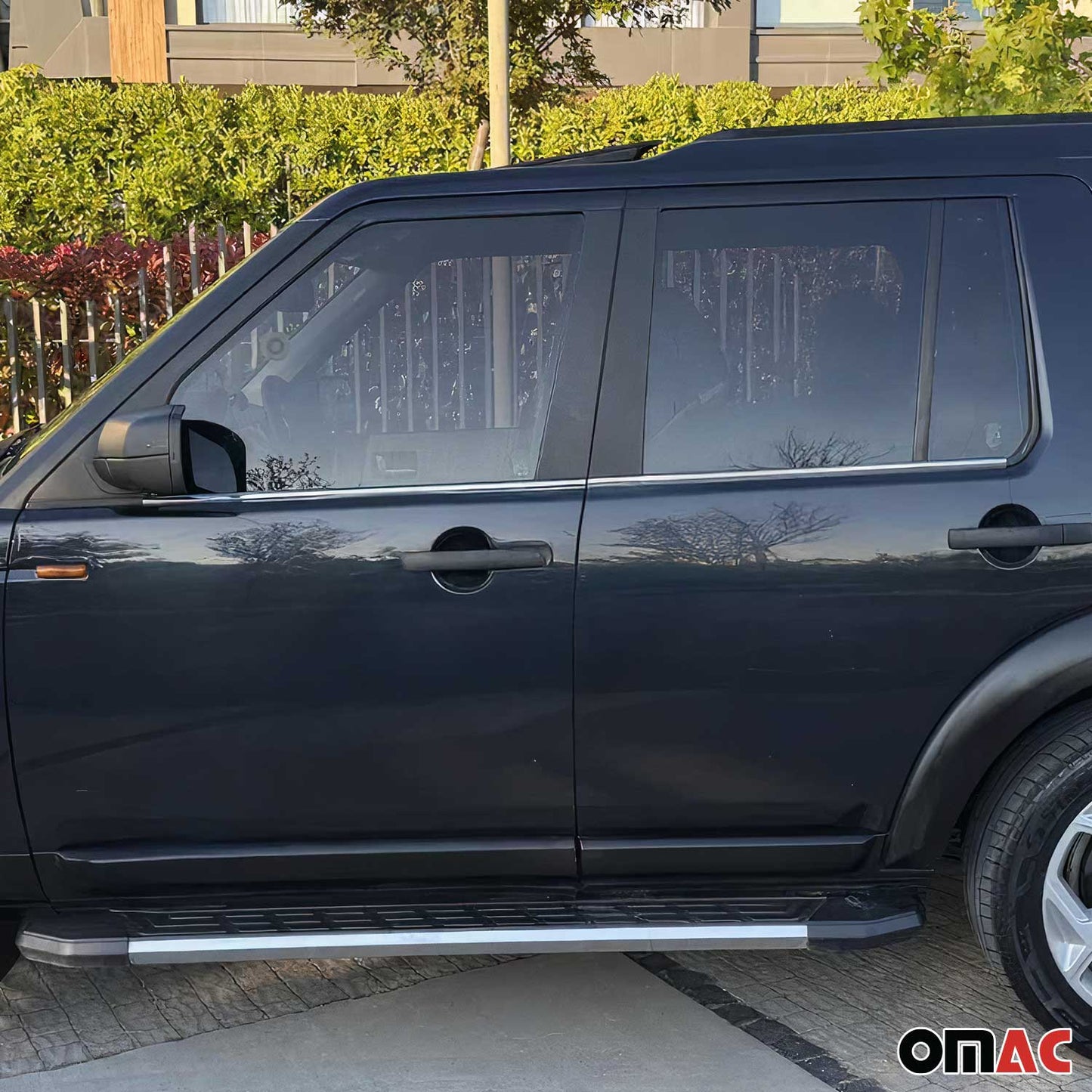 Fensterleisten Zierleisten für Land Rover Discovery 2009-2016 Edelstahl Chrom 4x