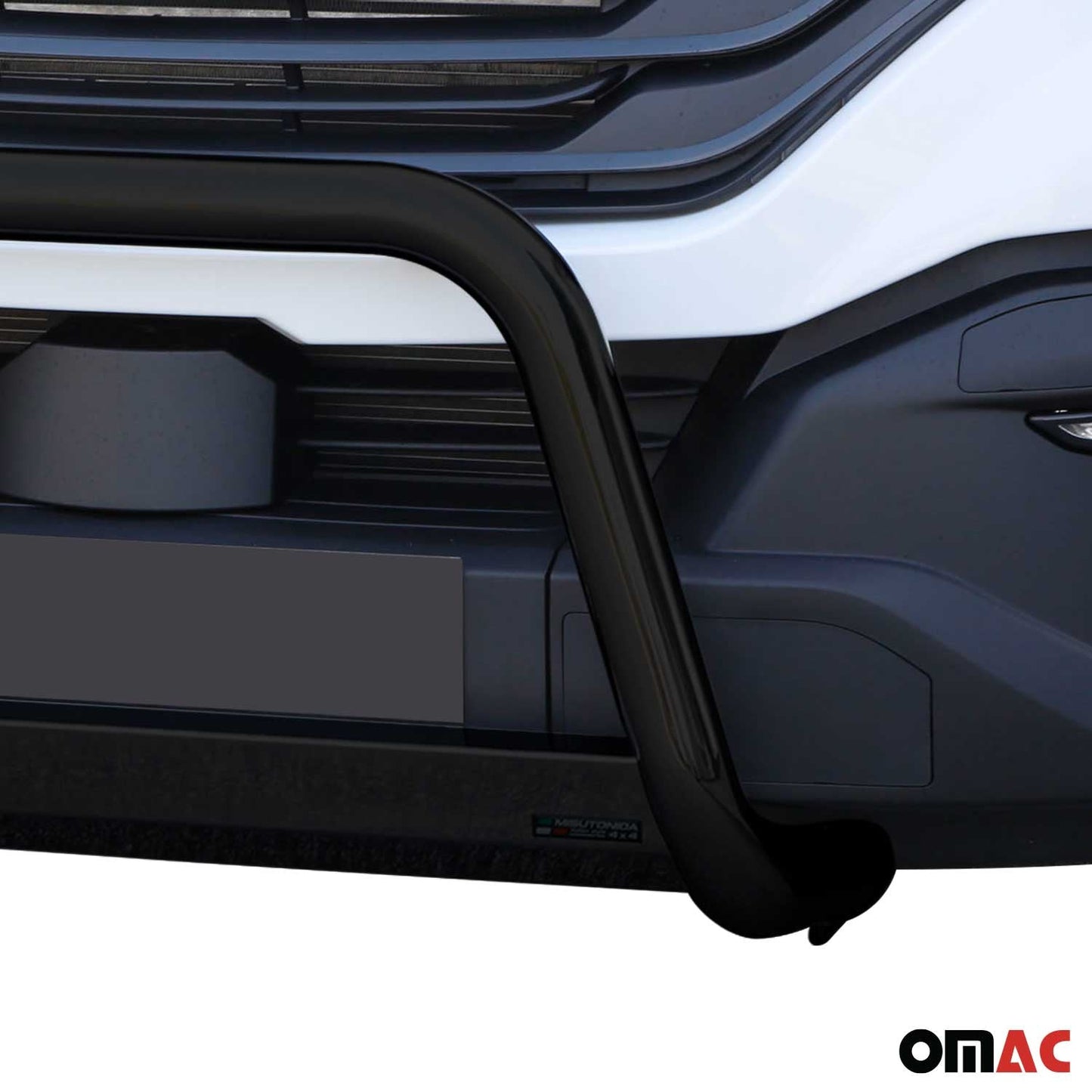 Bară de protecție/buton față pentru Iveco Daily din 2025 încoace, ø63mm, oțel, neagră, protecție