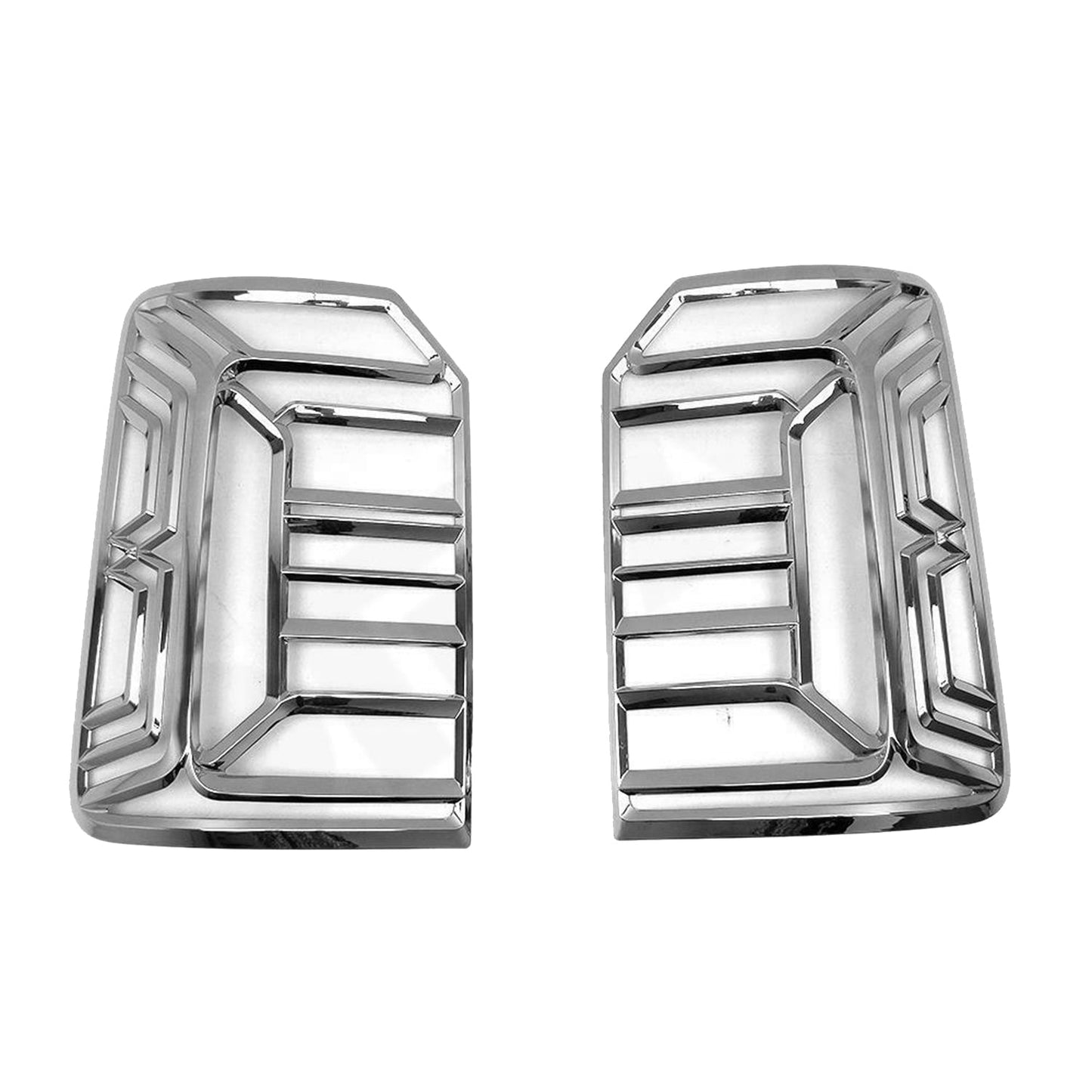 Rücklicht Leisten Heckleuchte für VW Caddy 2015-2020 Chrom ABS Silber 2tlg