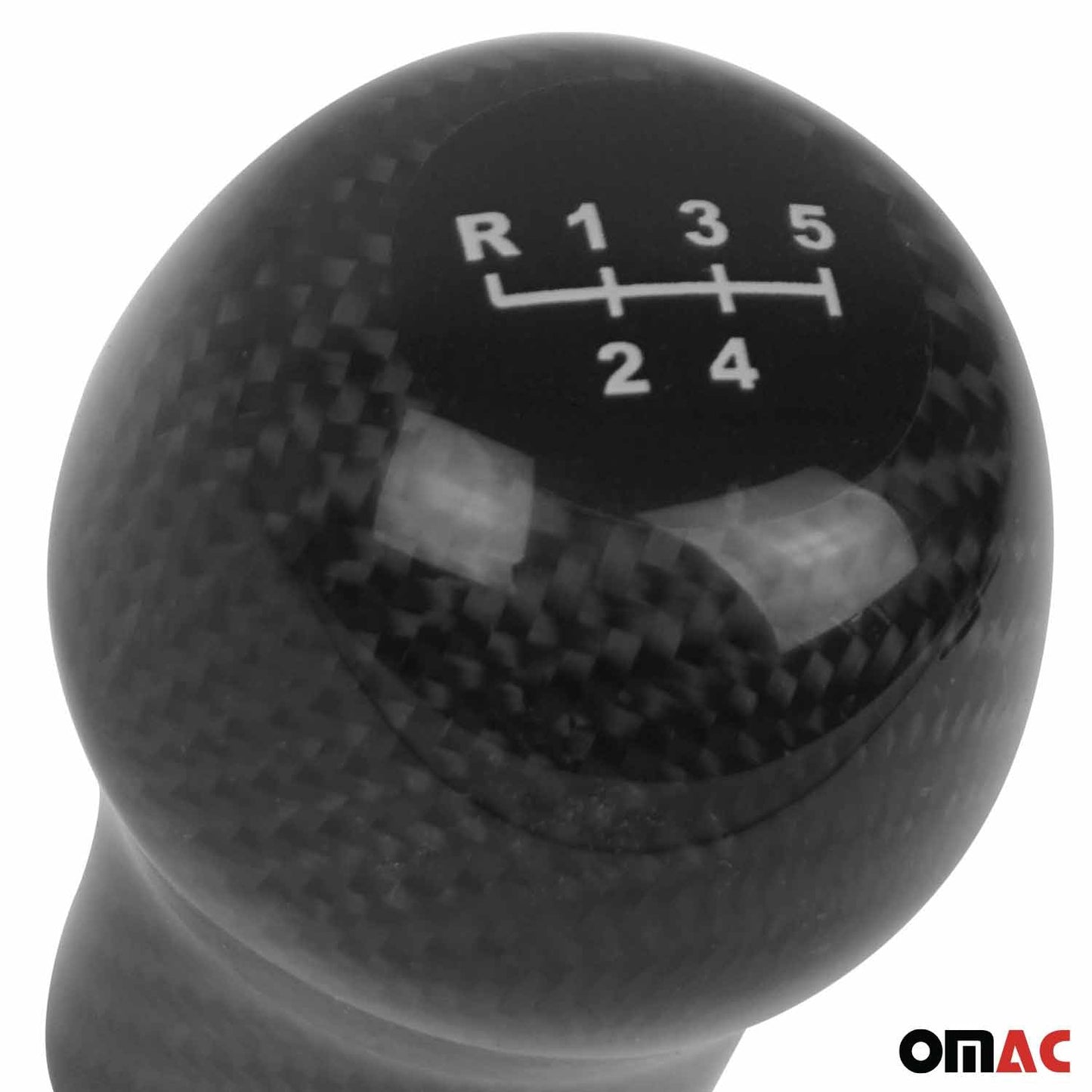 Schaltknauf Schalthebel für VW Caddy Touran 2003-2015 5-Gang Carbon