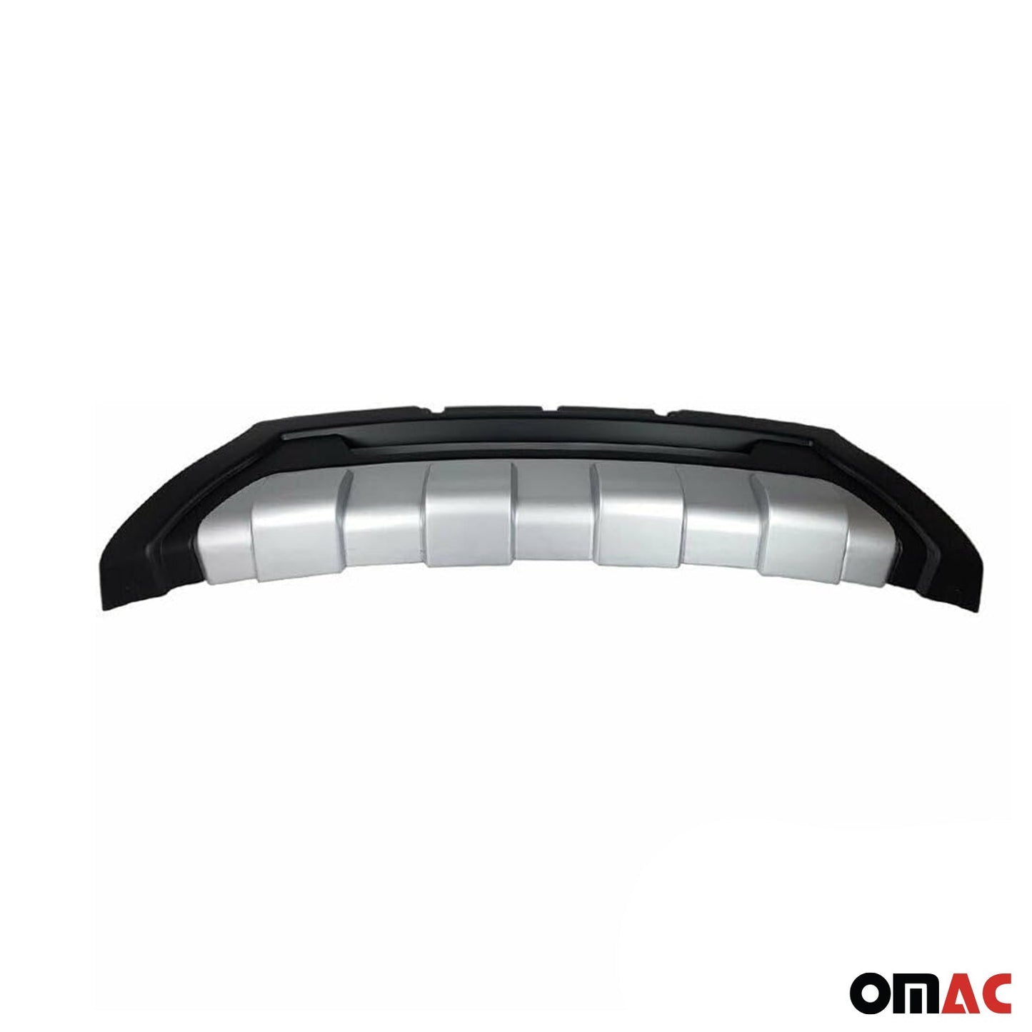 Difuzor spate bara de protecție spate pentru Hyundai ix35 2010-2012 argintiu negru 2x