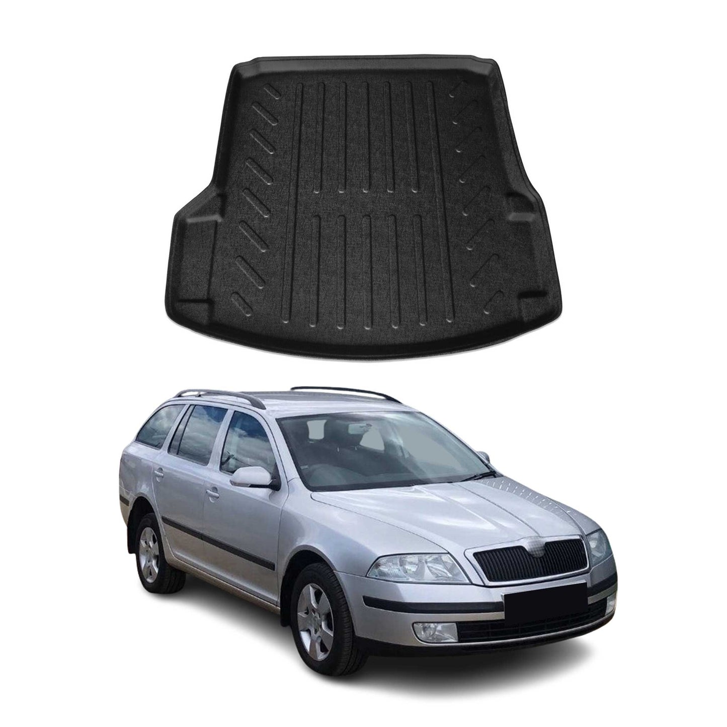 Protecție portbagaj/căptușeală bagaje pentru Skoda Octavia 2009-2013 Estate, cauciuc TPE