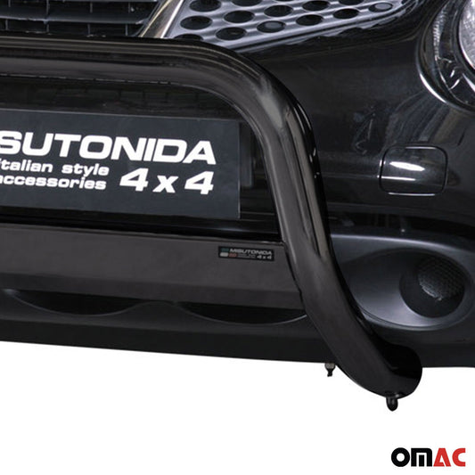 Frontbügel Frontschutzbügel für Nissan Juke 2010-2025 ø63mm Stahl Schwarz Schutz