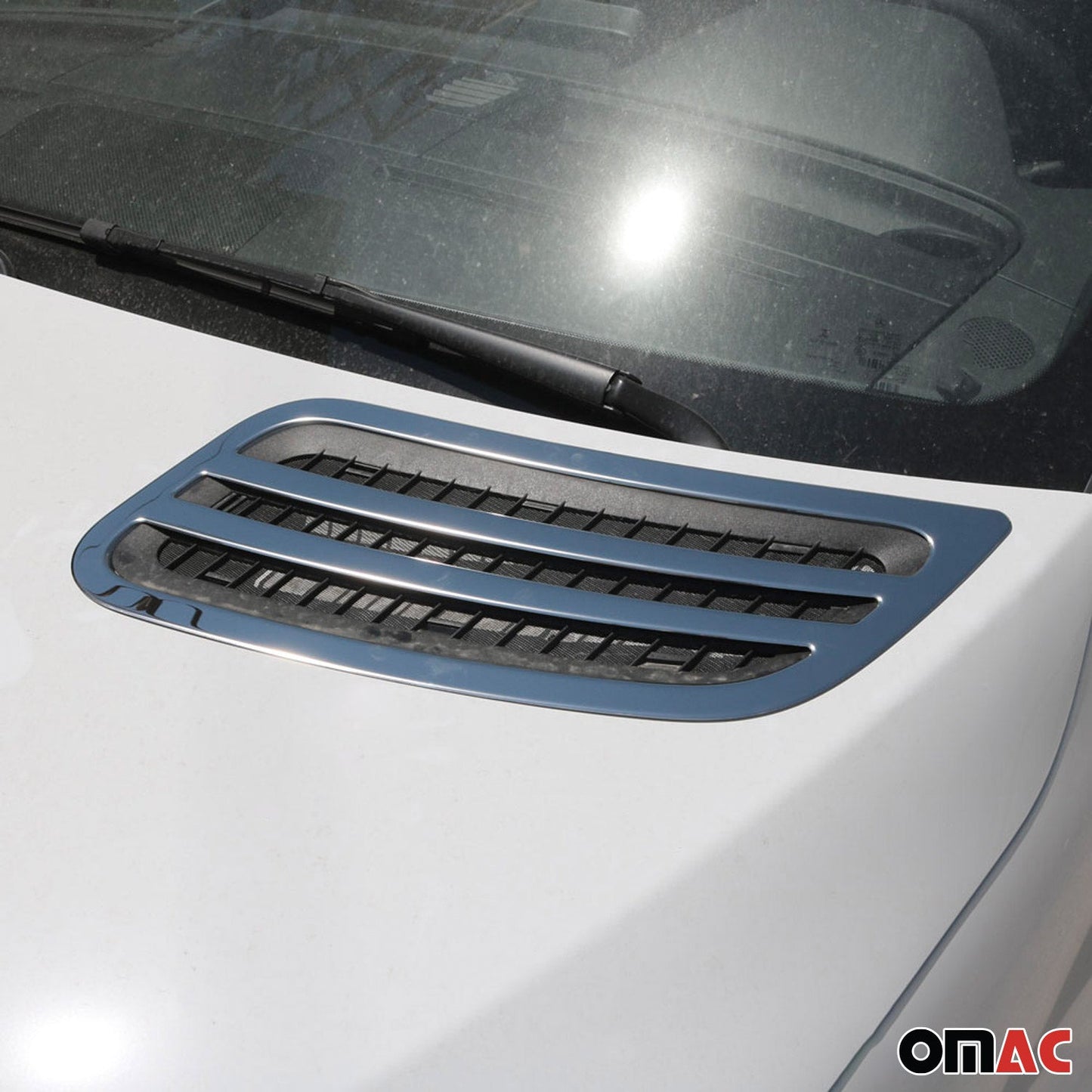 Benzi grilă radiator pentru Mercedes Sprinter W907 2018-2025, cromate, 2x