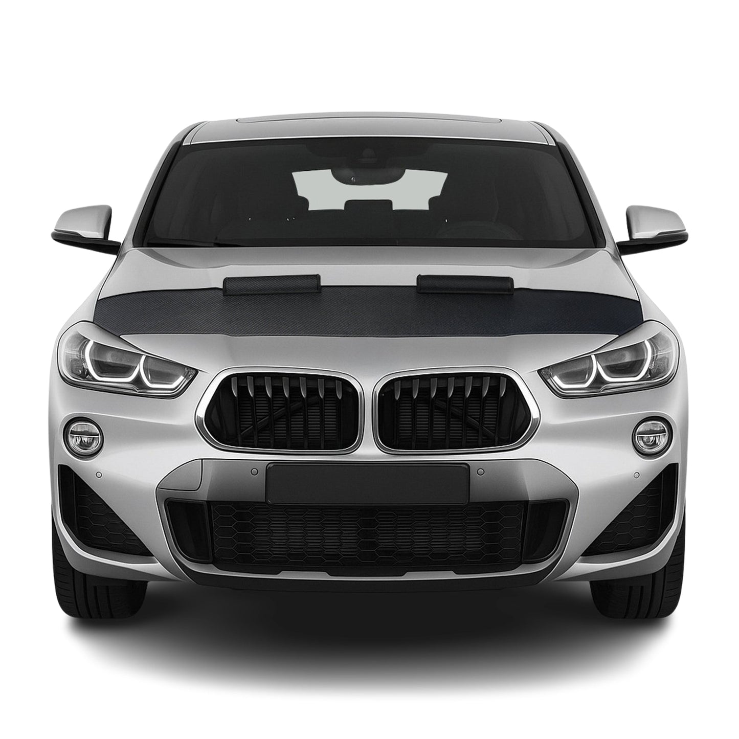 Protecție capotă anti-ciobire pentru BMW X2 F39 2018-2023, semifabricată din carbon