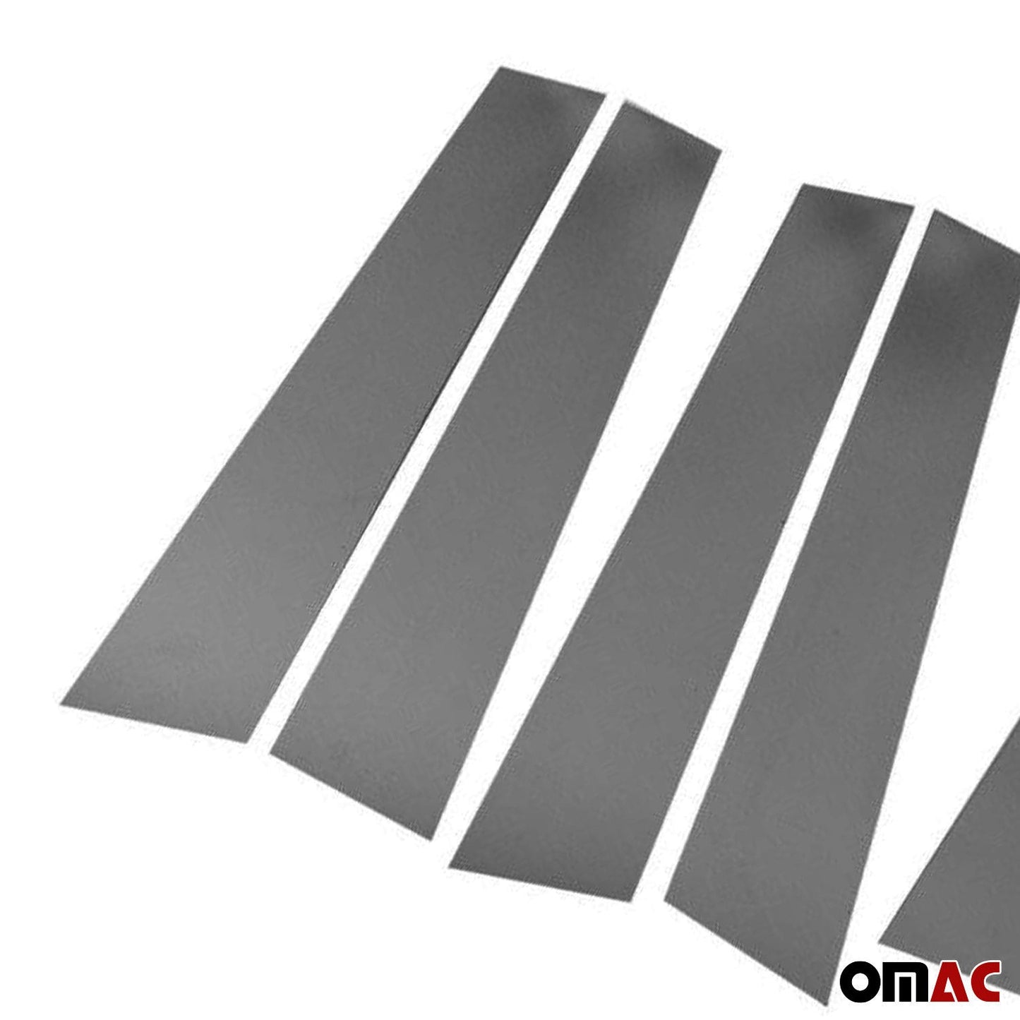 B-Säule Türsäulen Verkleidung für Honda CR-V 2018-2025 Edelstahl Dunkel 6tlg