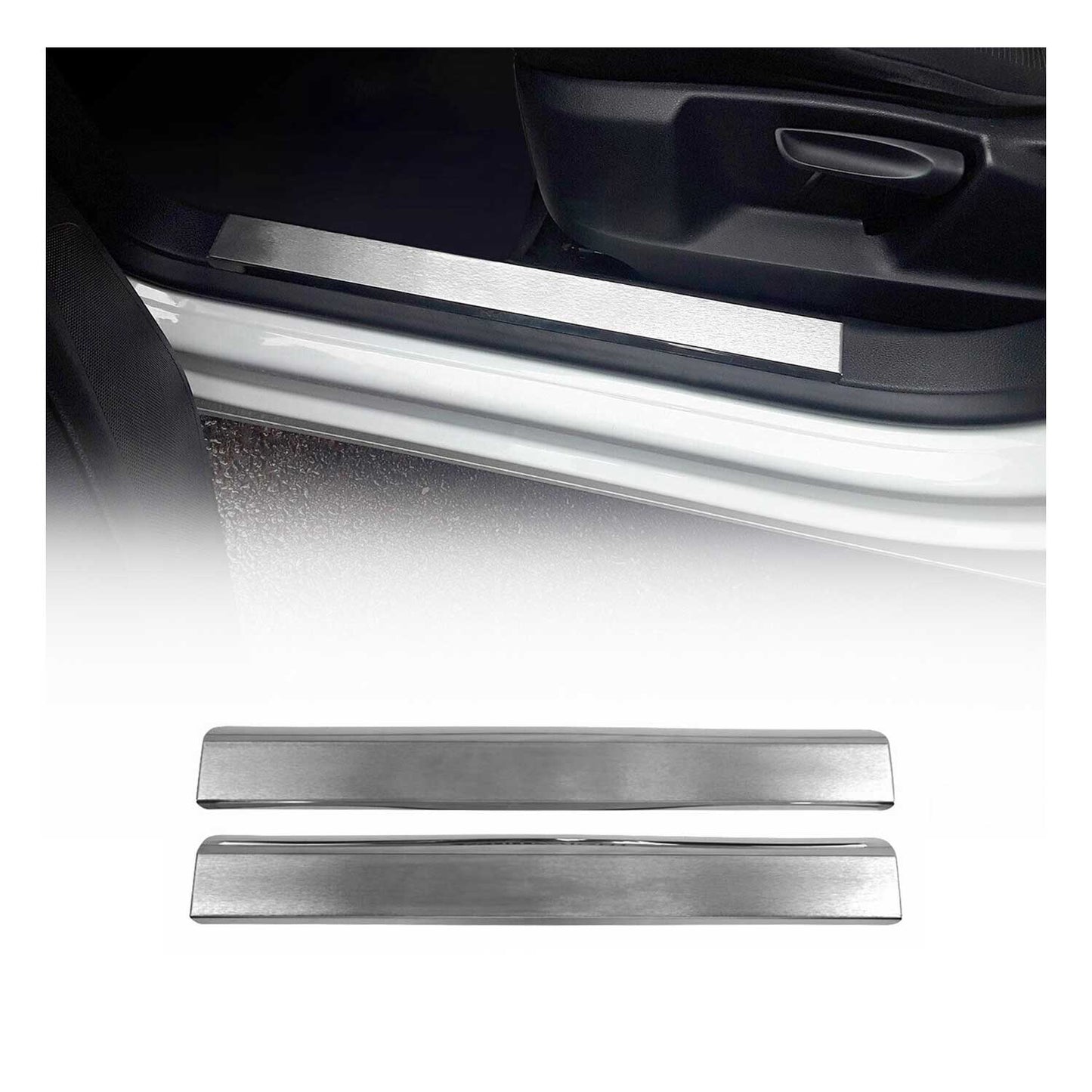 Einstiegsleisten Türschutzleisten für Renault Megane 2016-2025 Edelstahl 2tlg