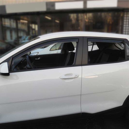 Windabweiser Regenabweiser für Kia Stonic 2017-2025 Dunkel Acryl 4tlg