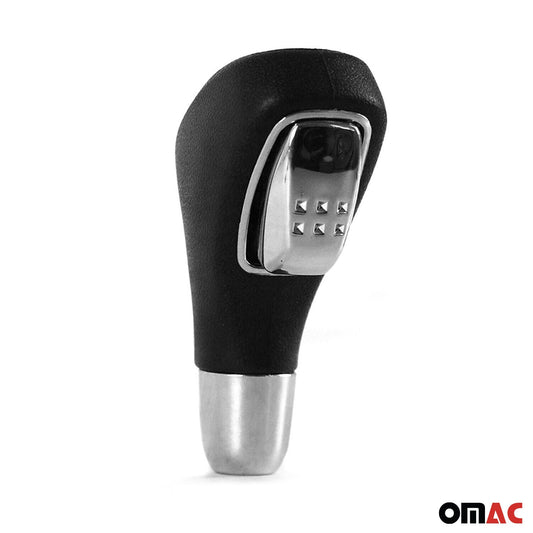 Maneta schimbătorului de viteze pentru Renault Fluence 2010-2025, lemn negru