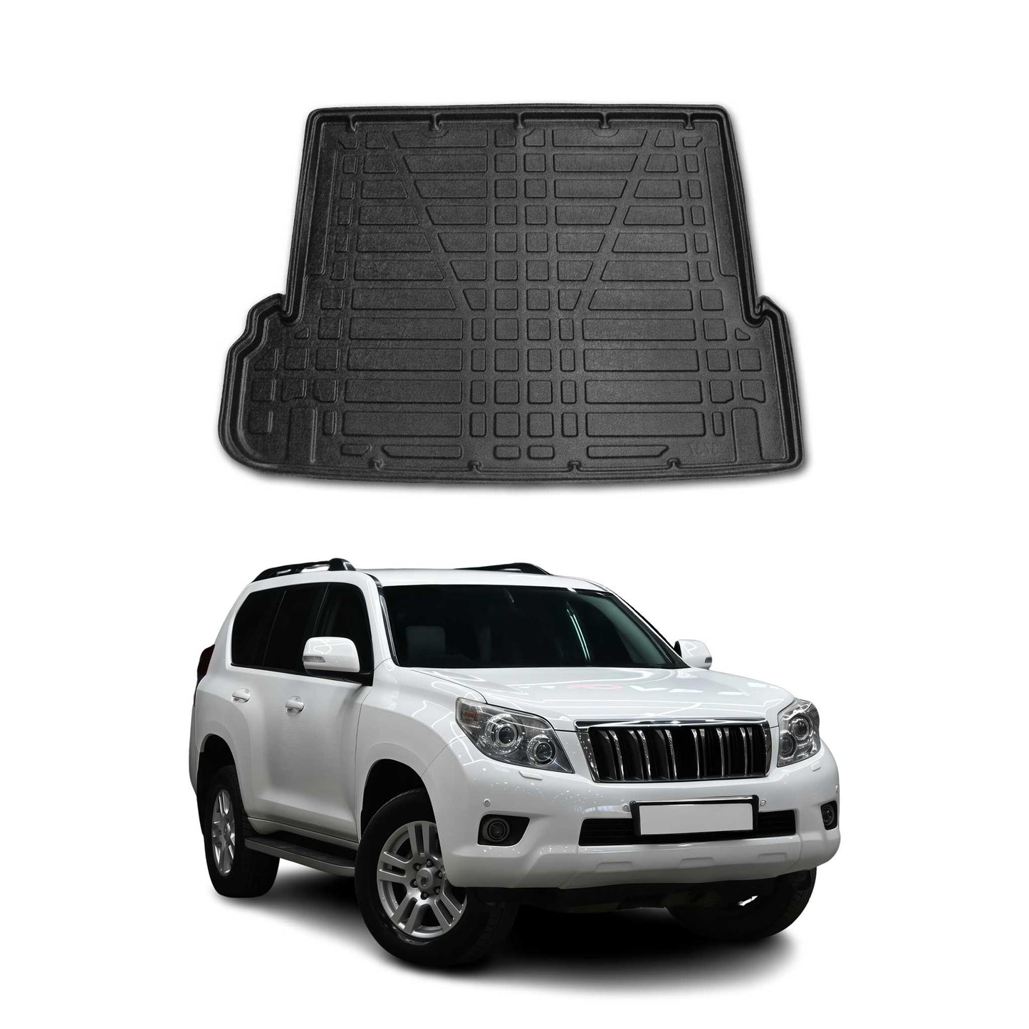 Protecție portbagaj/cargo pentru Toyota Land Cruiser Prado J150 2009-2023 7 locuri