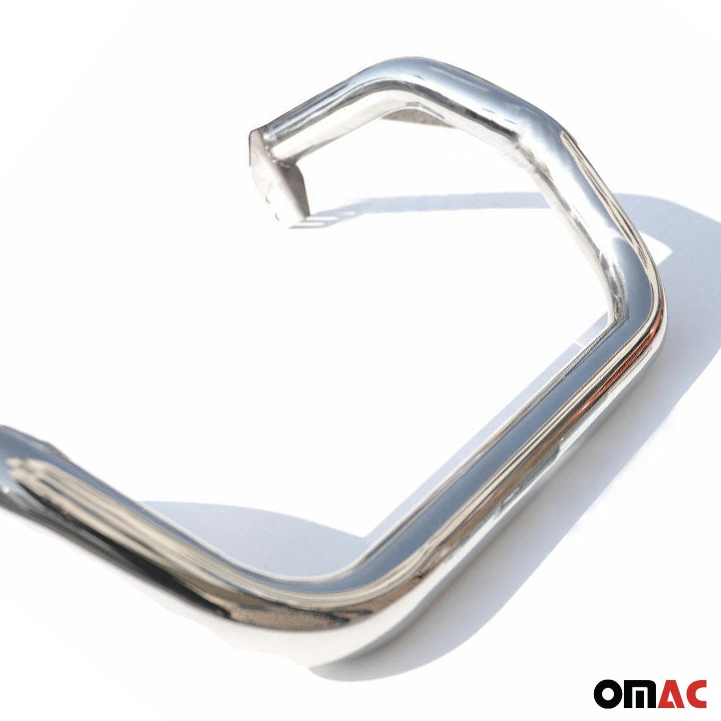 Bară de protecție/buton față pentru Land Rover Freelander 2006-2014, omologată ABE, oțel, argintiu