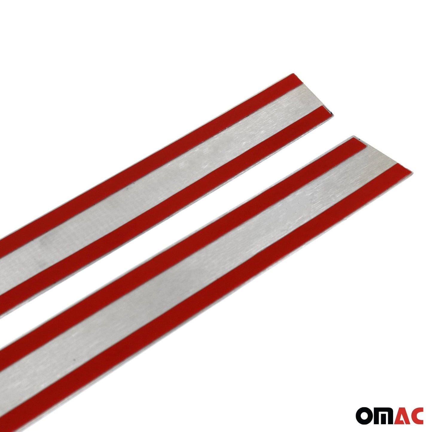 Benzi decorative pentru geamuri pentru VW Crafter 2017-2025, oțel inoxidabil cromat, set 2 piese