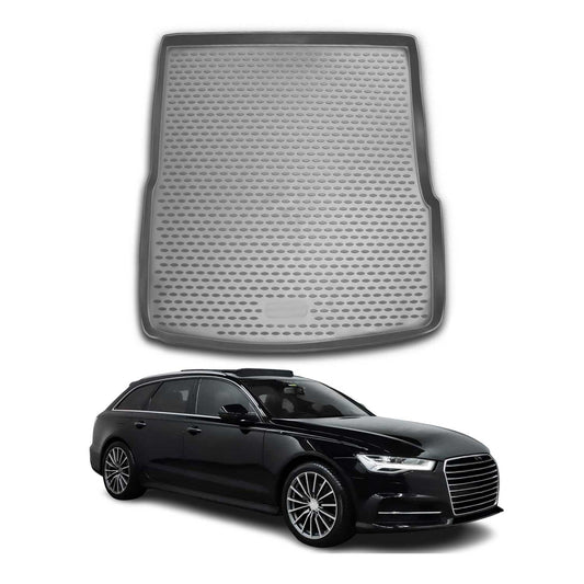 Covoraș portbagaj/tapițerie portbagaj pentru Audi A6 C7 Avant Allroad 2011-2018 Gri