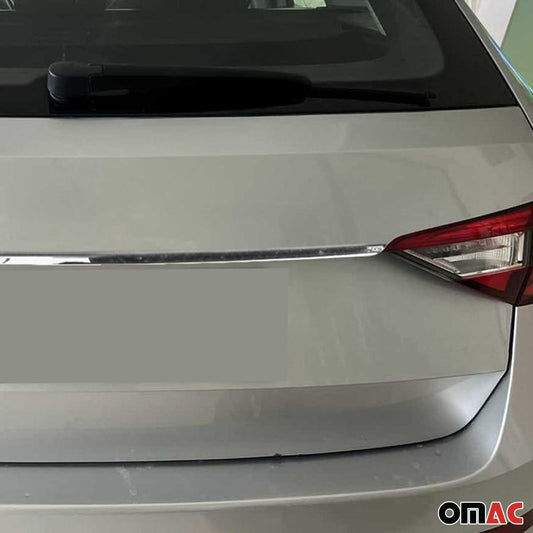 Kofferraumleiste Heckleiste für Skoda Superb Kombi 2015-2025 Edelstahl Chrom