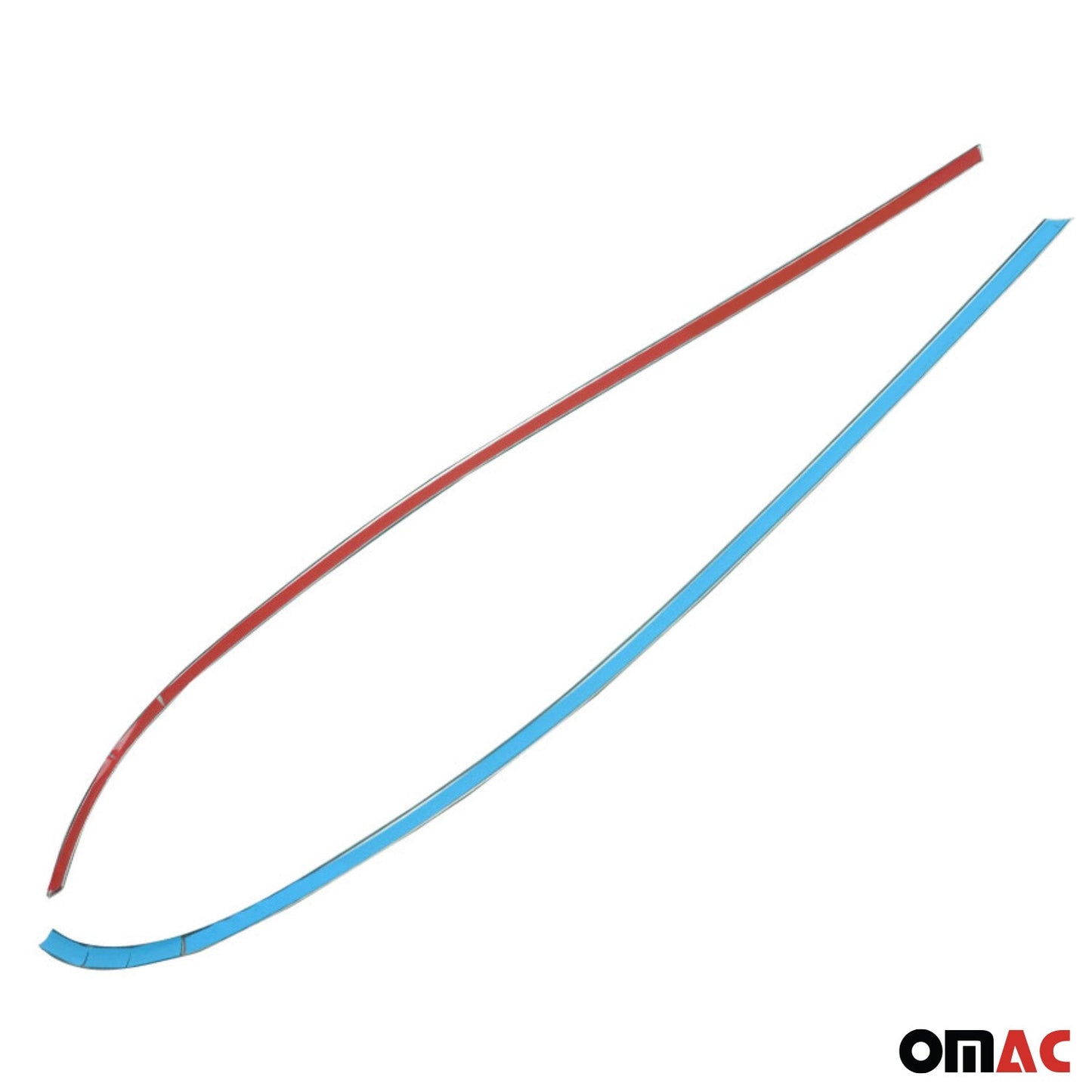 Fensterleisten Zierleisten für Citroen Berlingo 2008-2018 Edelstahl Chrom 2tlg