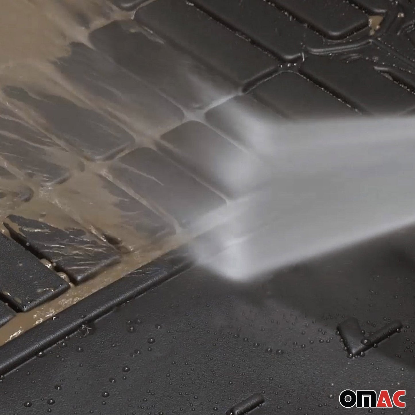 Gumowa wykładzina bagażnika OMAC do Hyundai ix20 2010-2019 TPE Cargo Liner Black