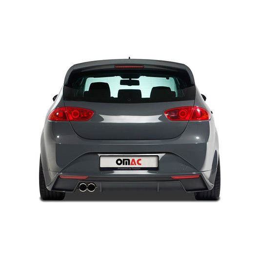 RDX Heckschürzenansatz für Seat Leon 1P Facelift 2009-2012 Unlackiert