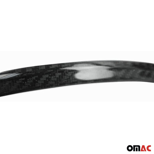 Spiegelkappen Leiste für VW Multivan T5 2010-2015 Kohlefaser Schwarz 2tlg