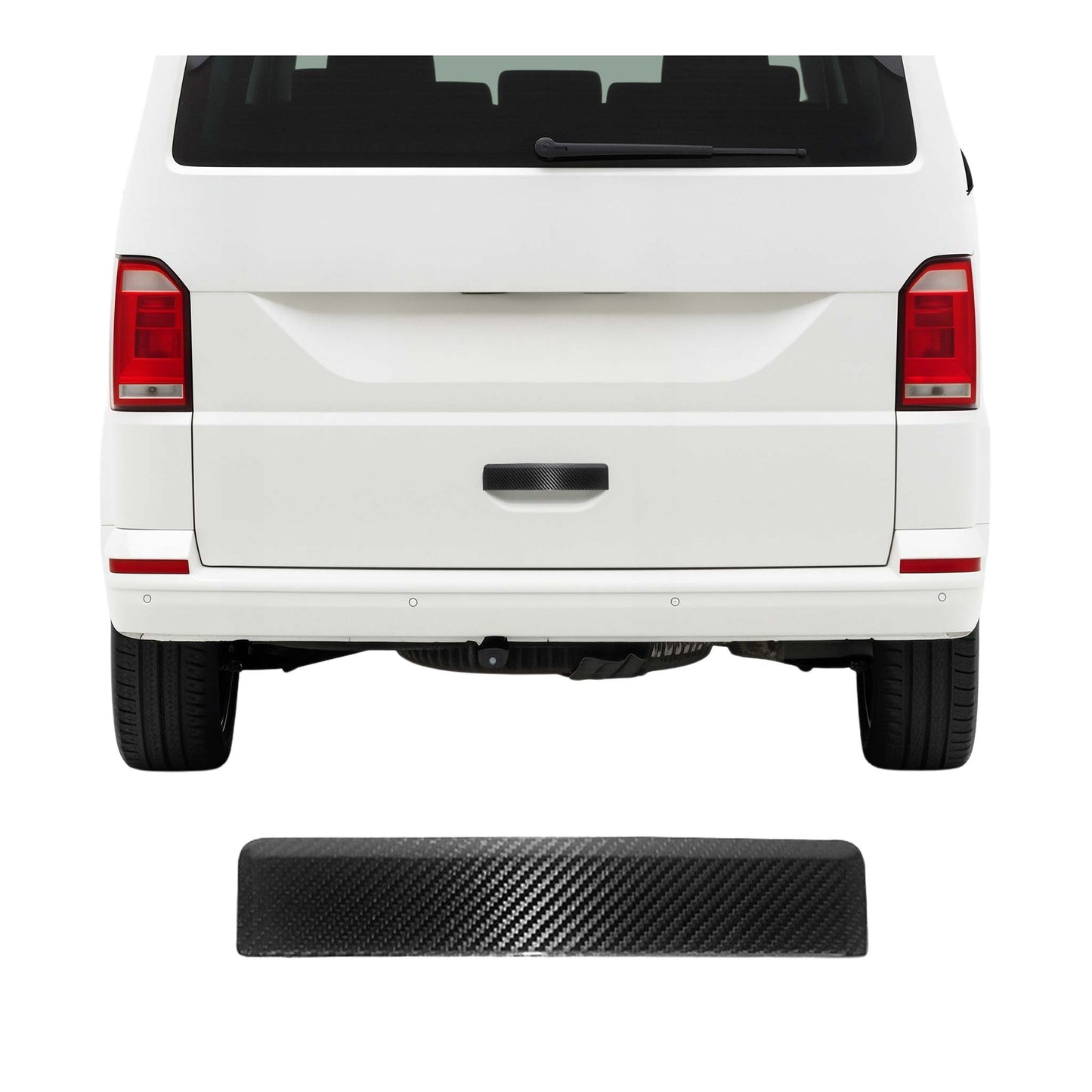 Kofferraumöffner Griff für VW VW T6 Transporter 2015-2019 Hecktür Kohlefaser