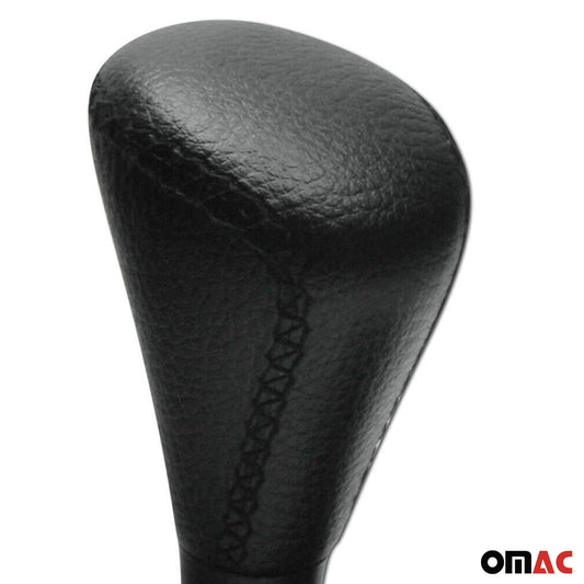 Schaltknauf Schaltknopf für Mercedes C Klasse W205 2014-2025 Kunstleder Schwarz