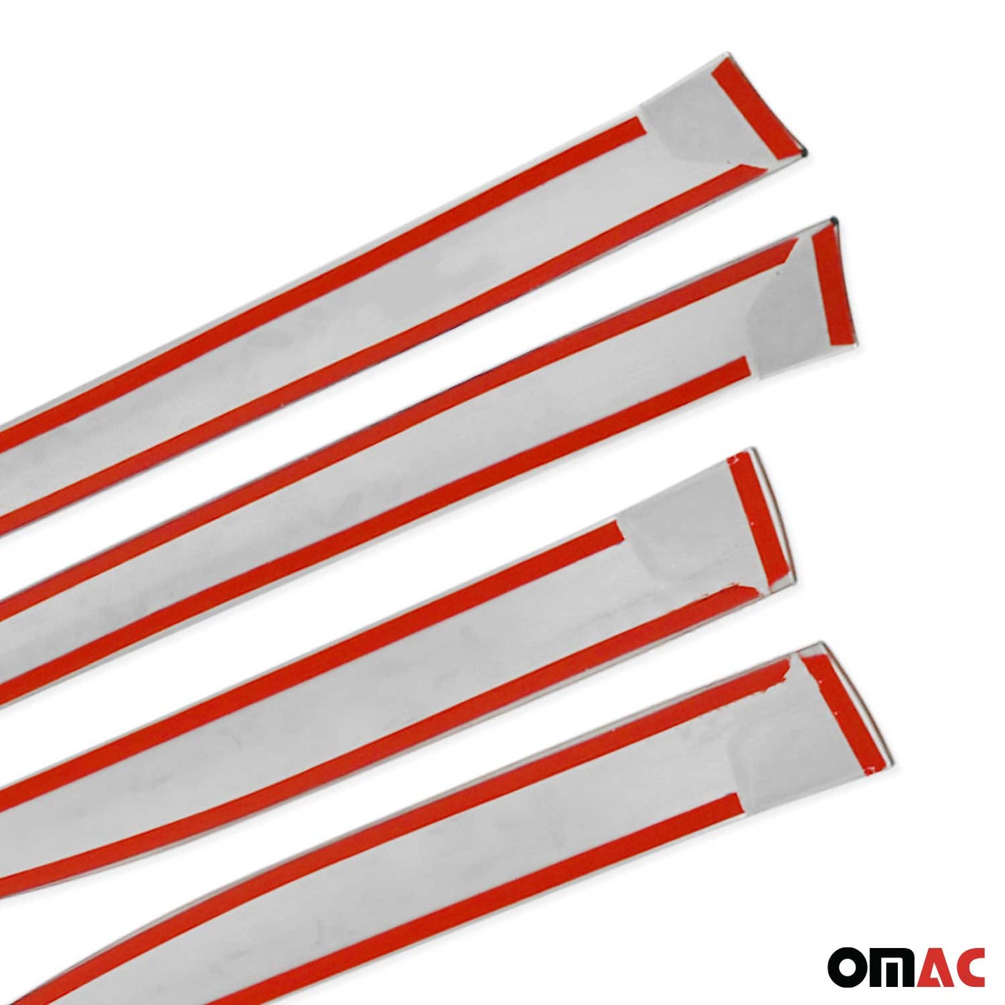 Seitentürleiste Türleisten Türschutzleiste für Peugeot 2008 2019-2025 Chrom 4x