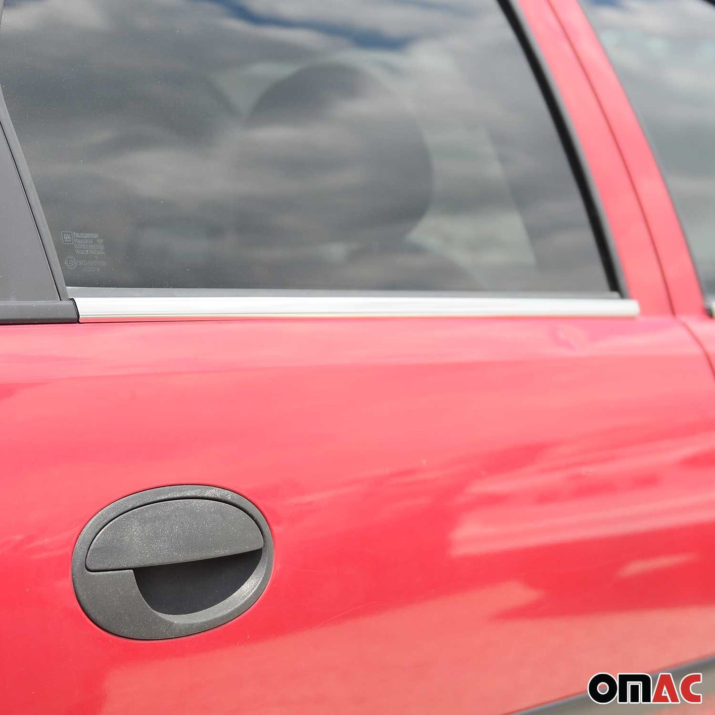 Fensterleisten Zierleisten für Opel Corsa C 2000-2006 Edelstahl Chrom 4tlg