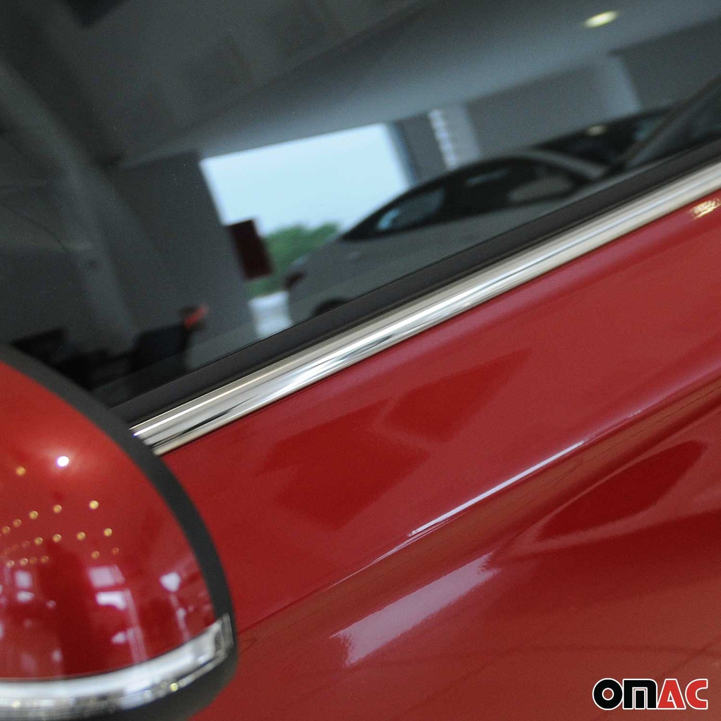 Benzi decorative pentru geamuri Hyundai i20 2008-2014, oțel inoxidabil cromat, 6 bucăți