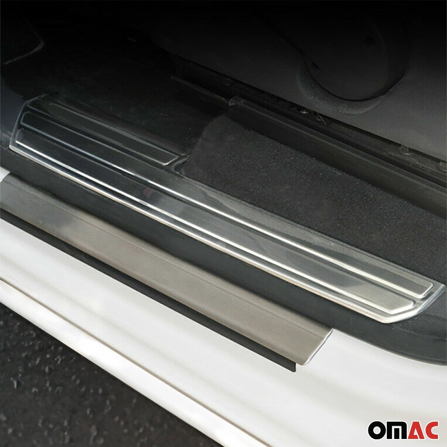 Einstiegsleisten Türschutzleisten für VW Amarok 2010-2025 Wolf Special Edelstahl