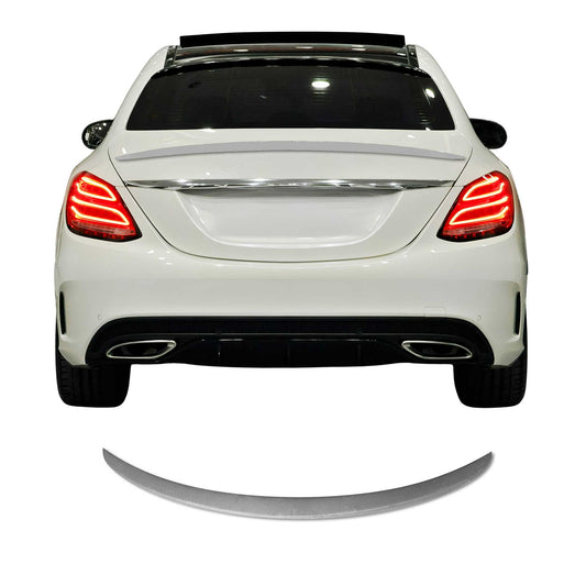 Heckspoiler Dachspoiler für Mercedes C Klasse W205 2014-2025 Lackierbar ABS