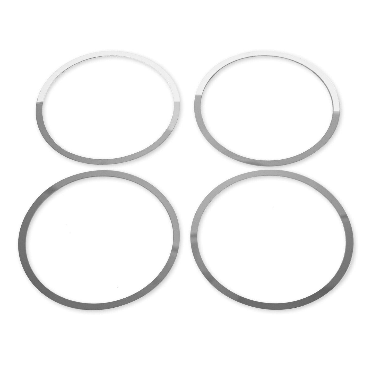 Bandă difuzoare pentru Nissan X-Trail 2014-2025, oțel inoxidabil cromat, set 4 piese