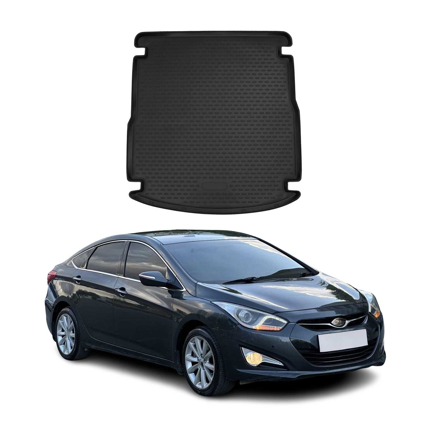 Kofferraummatte Kofferraumwanne für Hyundai i40 Kombi 2011-2015 Gummi TPE