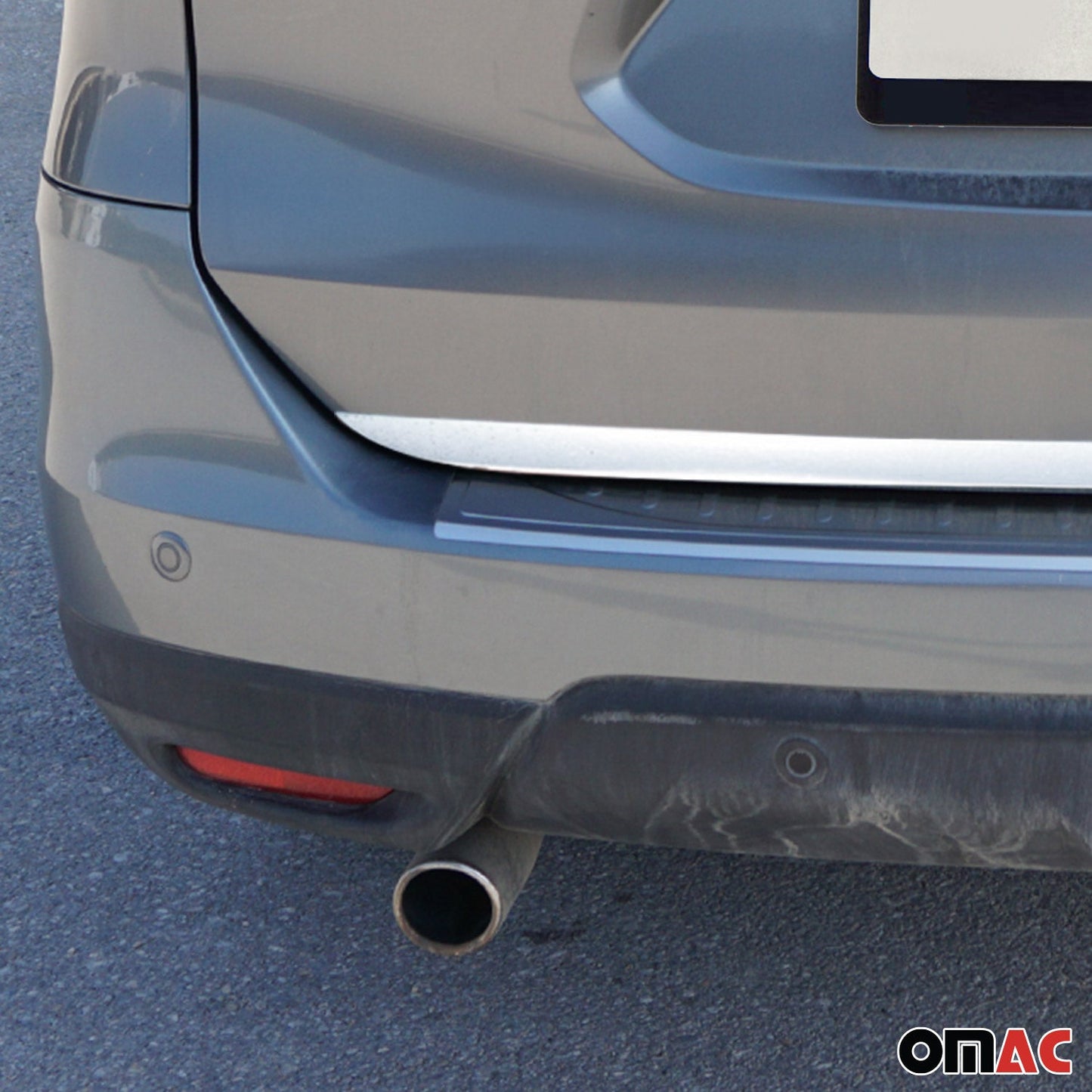 Bandă decorativă portbagaj/hayon pentru Nissan X-Trail 2014-2025, oțel inoxidabil cromat