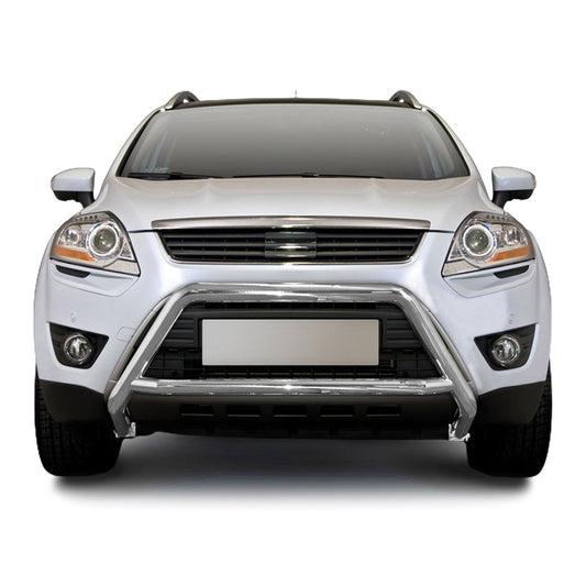Frontbügel Frontschutzbügel für Ford Kuga 2008-2012 mit ABE Stahl Silber