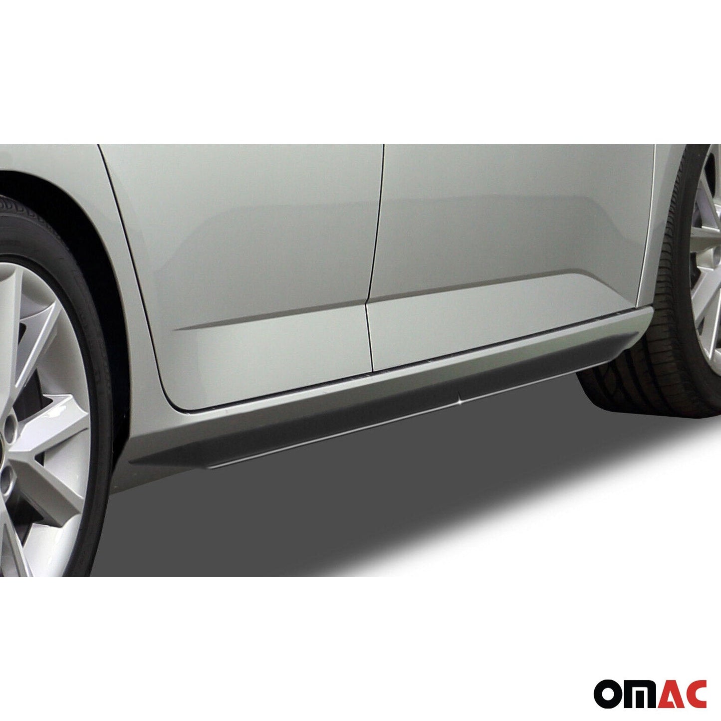 RDX Seitenschweller für Opel Zafira B 2005-2012 ABS Schwarz glänzend